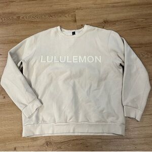 lululemon athletica Men's Cream Sweater
